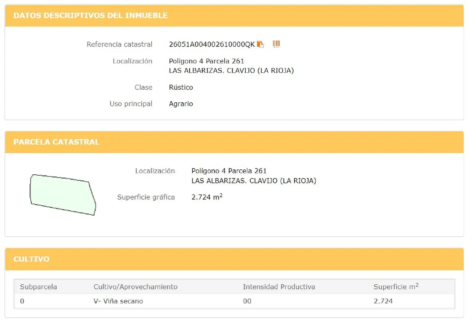 Terrain rustique à vendre à Clavijo, imagen 5