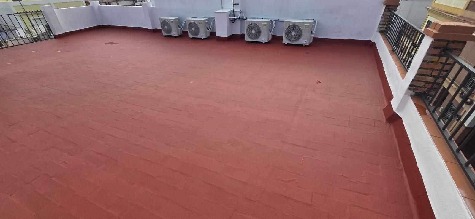 Terrassa de Casa adosada en venda en Tomares amb Aire condicionat, Terrassa i Balcó