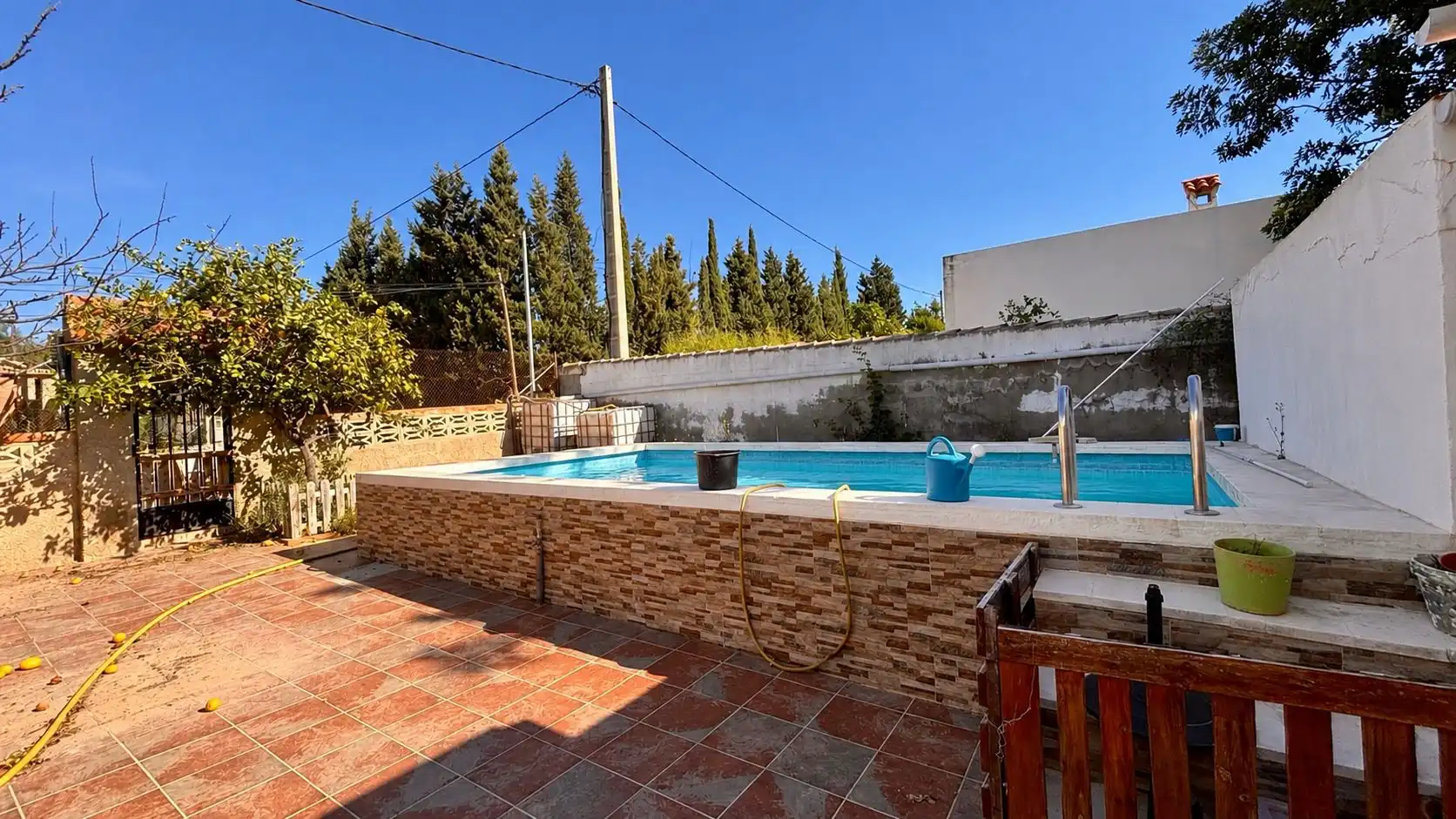 Piscina de Casa o chalet en venta en Pedralba con Jardín privado, Terraza y Piscina