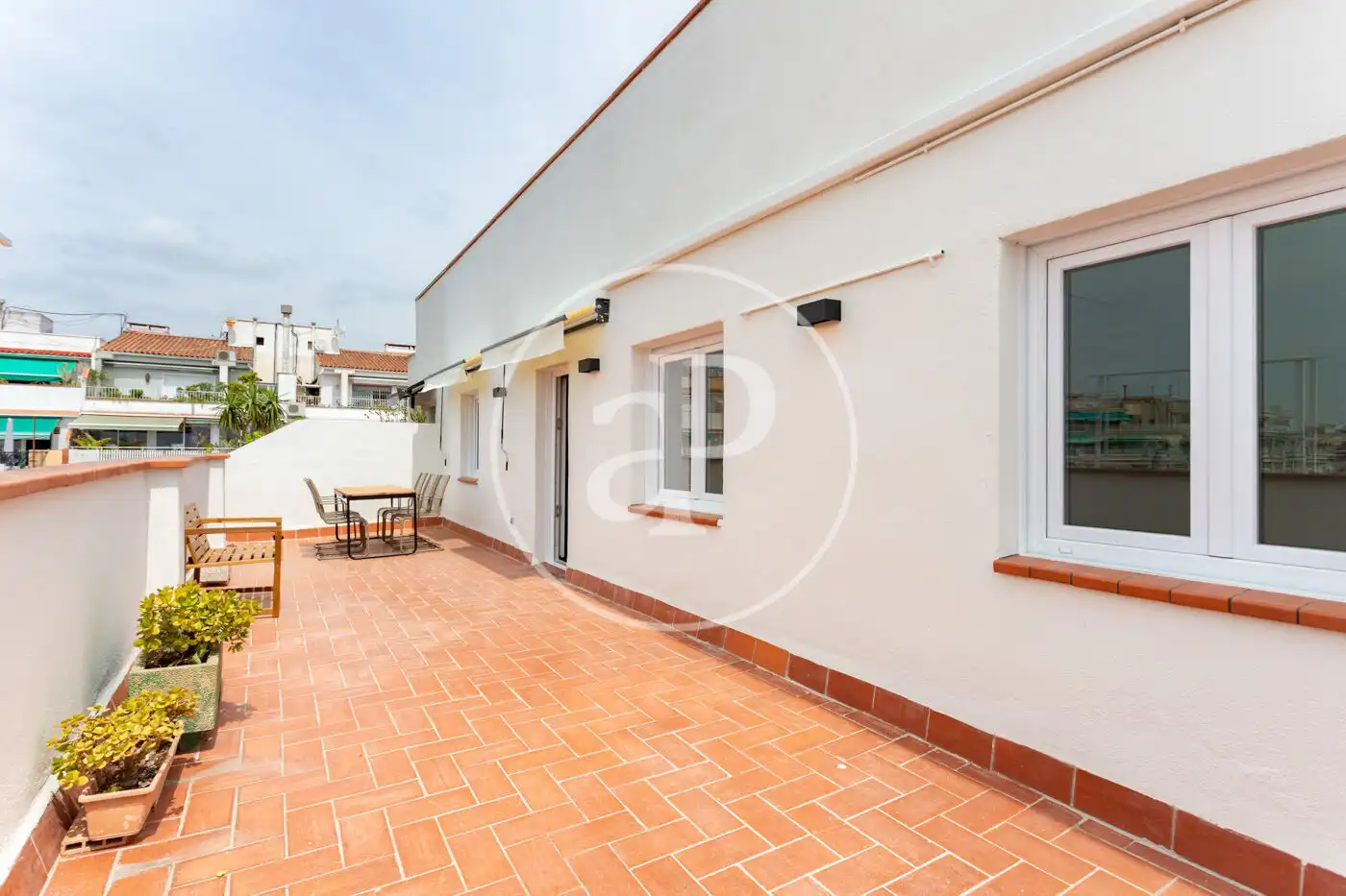 Terrace of Flat for rent in Barcelona  with Air Conditioner, Heating and Terrace