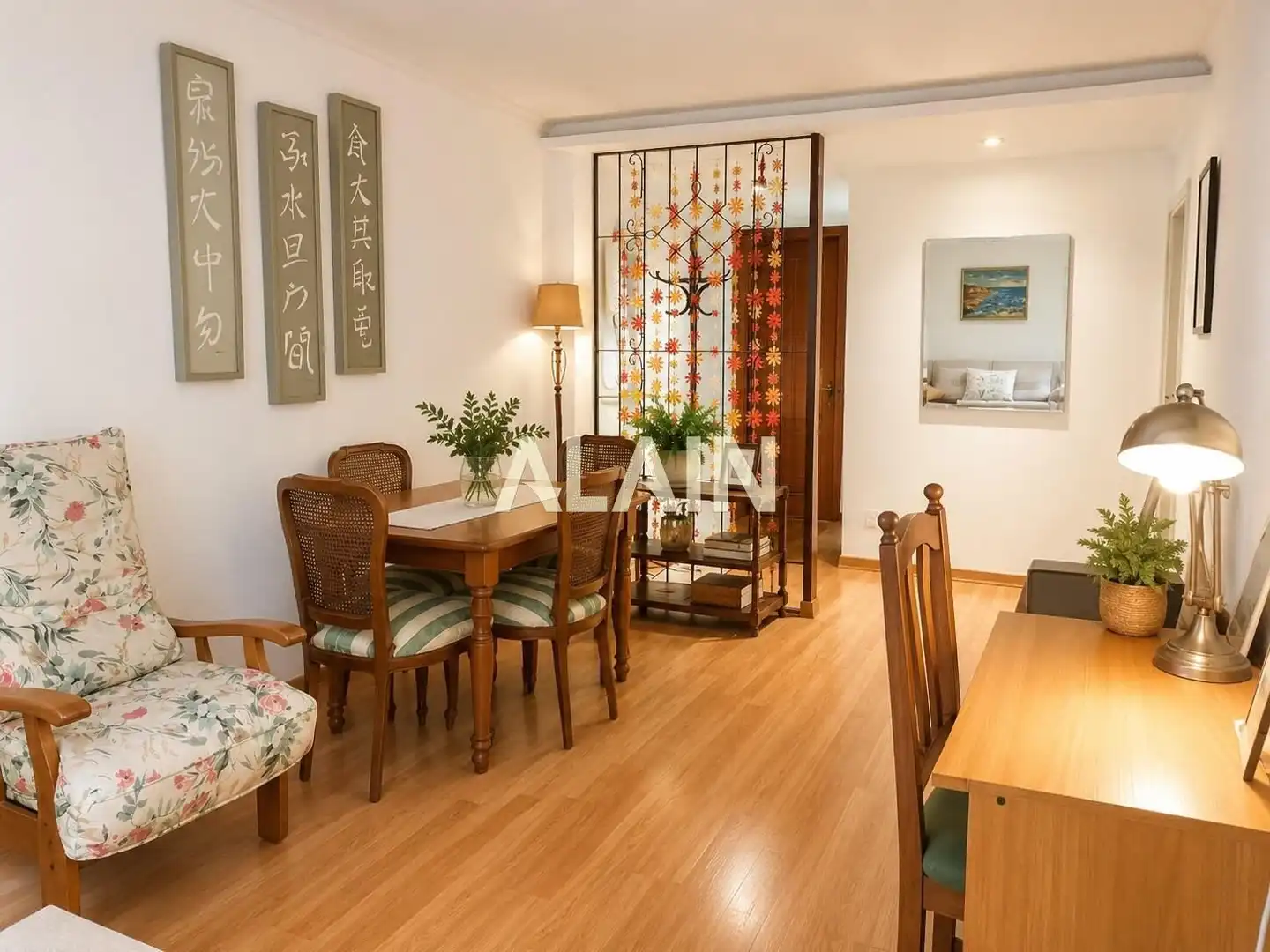 Esszimmer von Wohnungen zum Verkauf in Valencia mit Klimaanlage, Heizung und Parkett