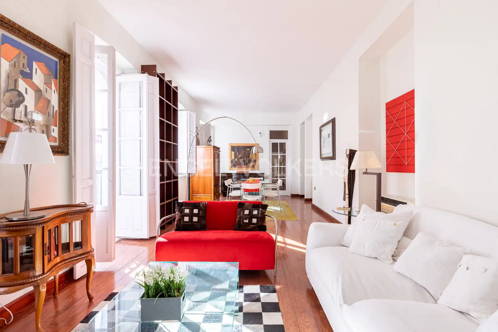Living room of Attic for sale in Sevilla  with Air Conditioner, Heating and Terrace