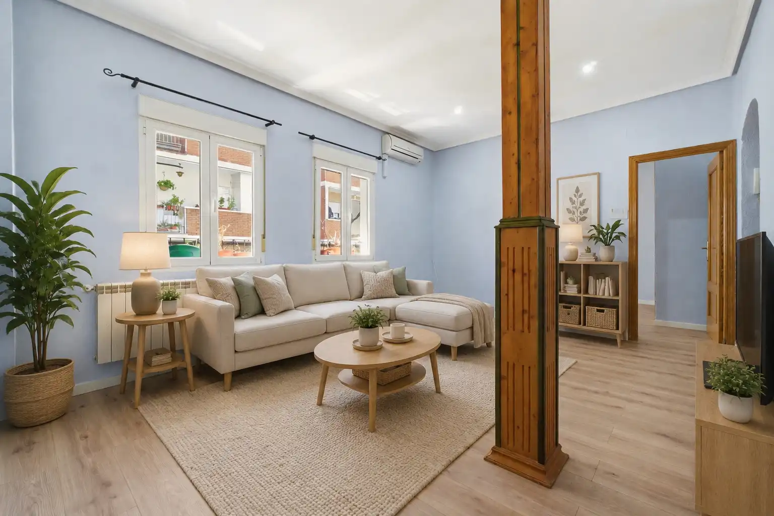 Sala de estar de Piso en venta en Madrid con Aire acondicionado, Calefacción y Horno