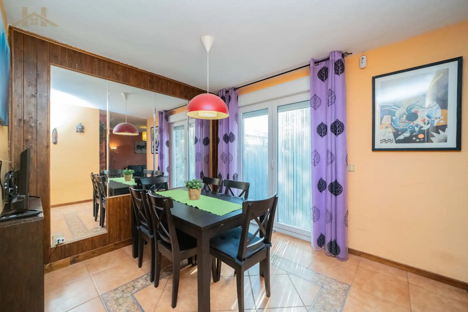 Dining room of Detached homes for sale in Galapagar  with Air Conditioner, Heating and Private garden