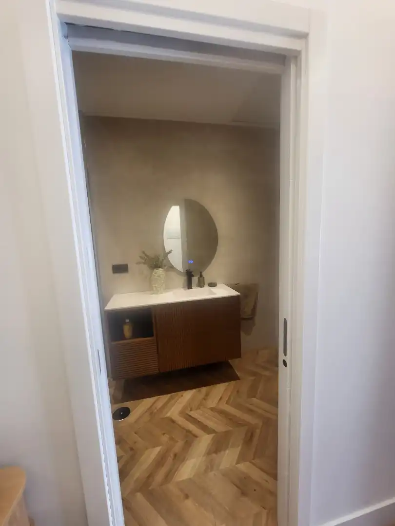 Baño de Dúplex en venta en Madrid con Parquet, Amueblado y Horno