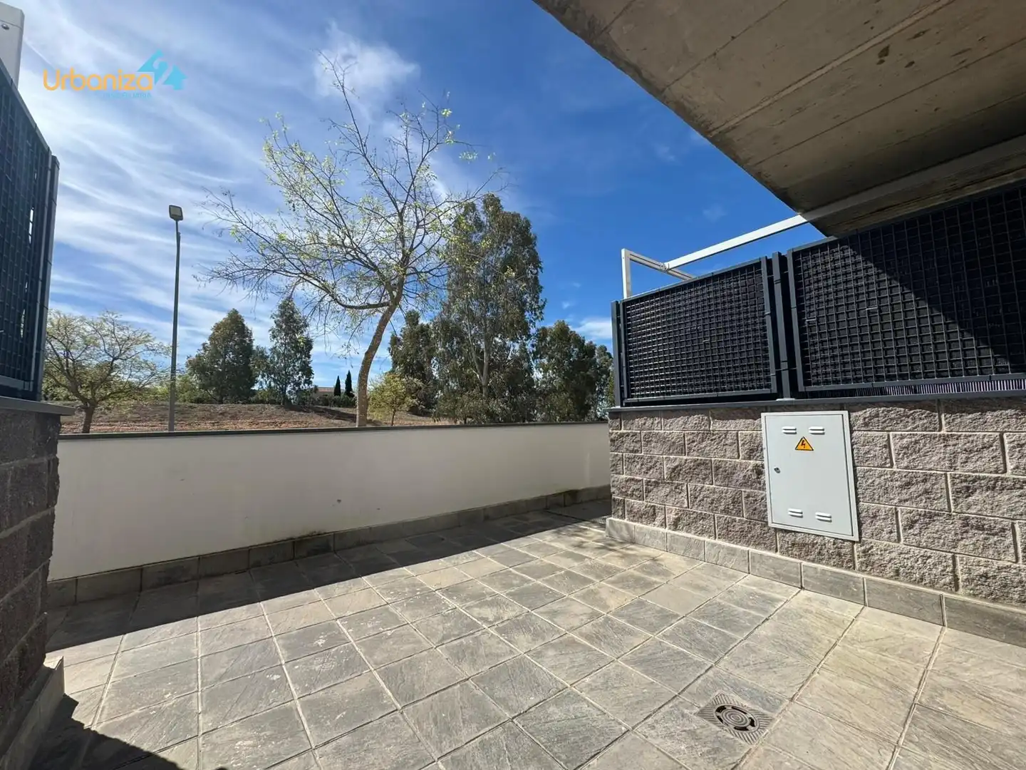 Terrace of Flat for sale in Badajoz Capital  with Air Conditioner, Terrace and Storage room