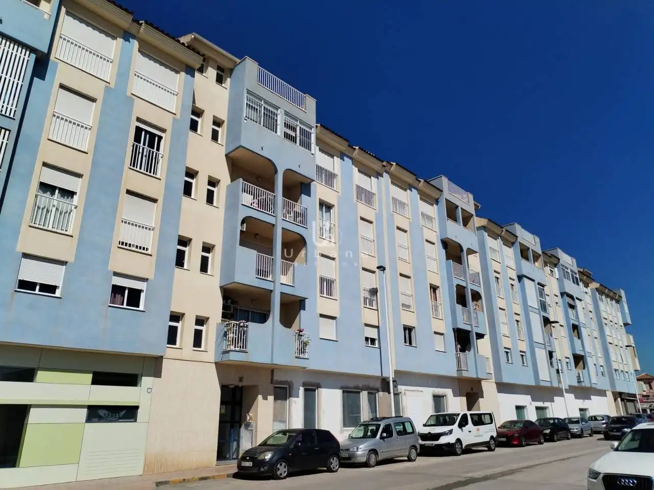 Vista exterior de Piso en venta en Mazarrón