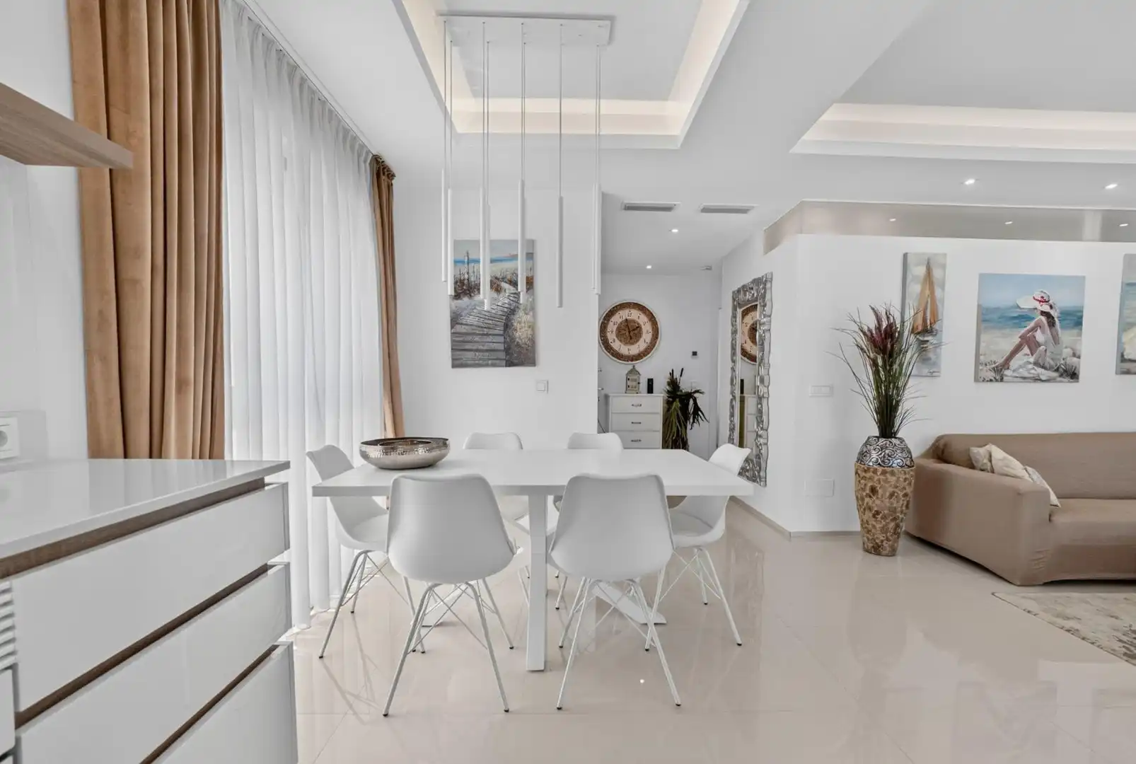 Dining room of Apartments for sale in Rojales  with Heating, Private garden and Swimming Pool