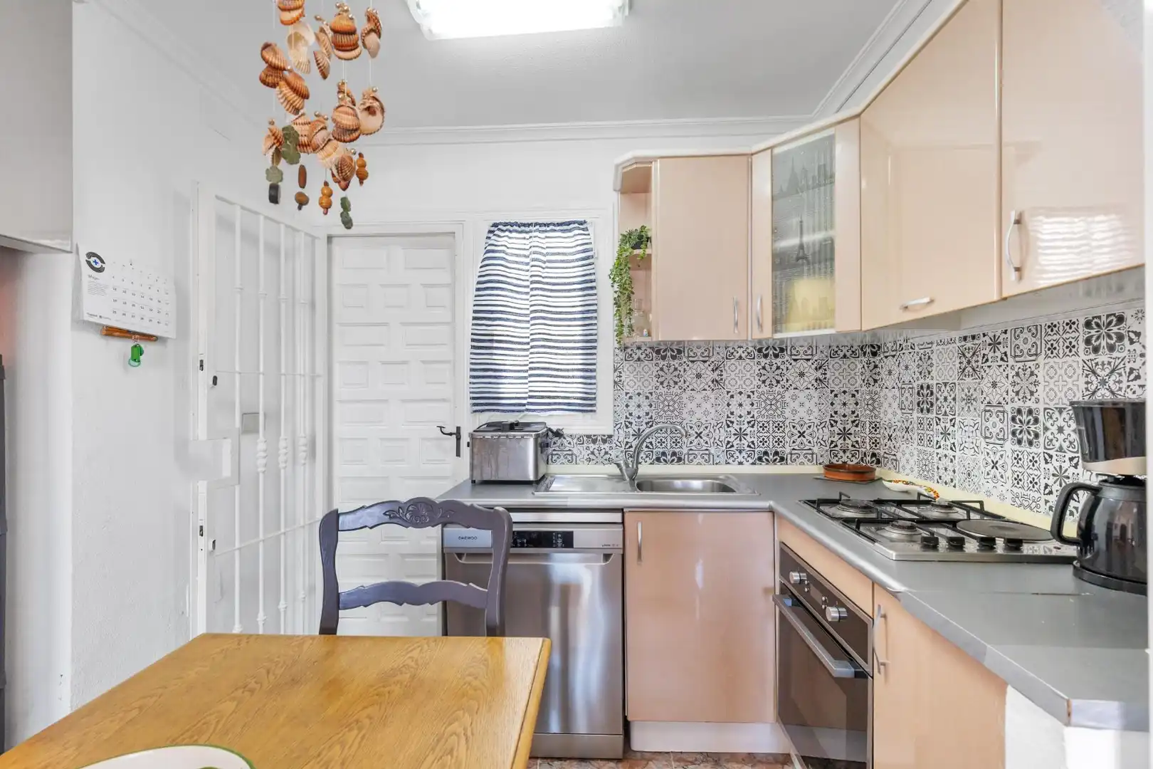 Cocina de Ático en venta en Guardamar del Segura con Aire acondicionado, Terraza y Piscina