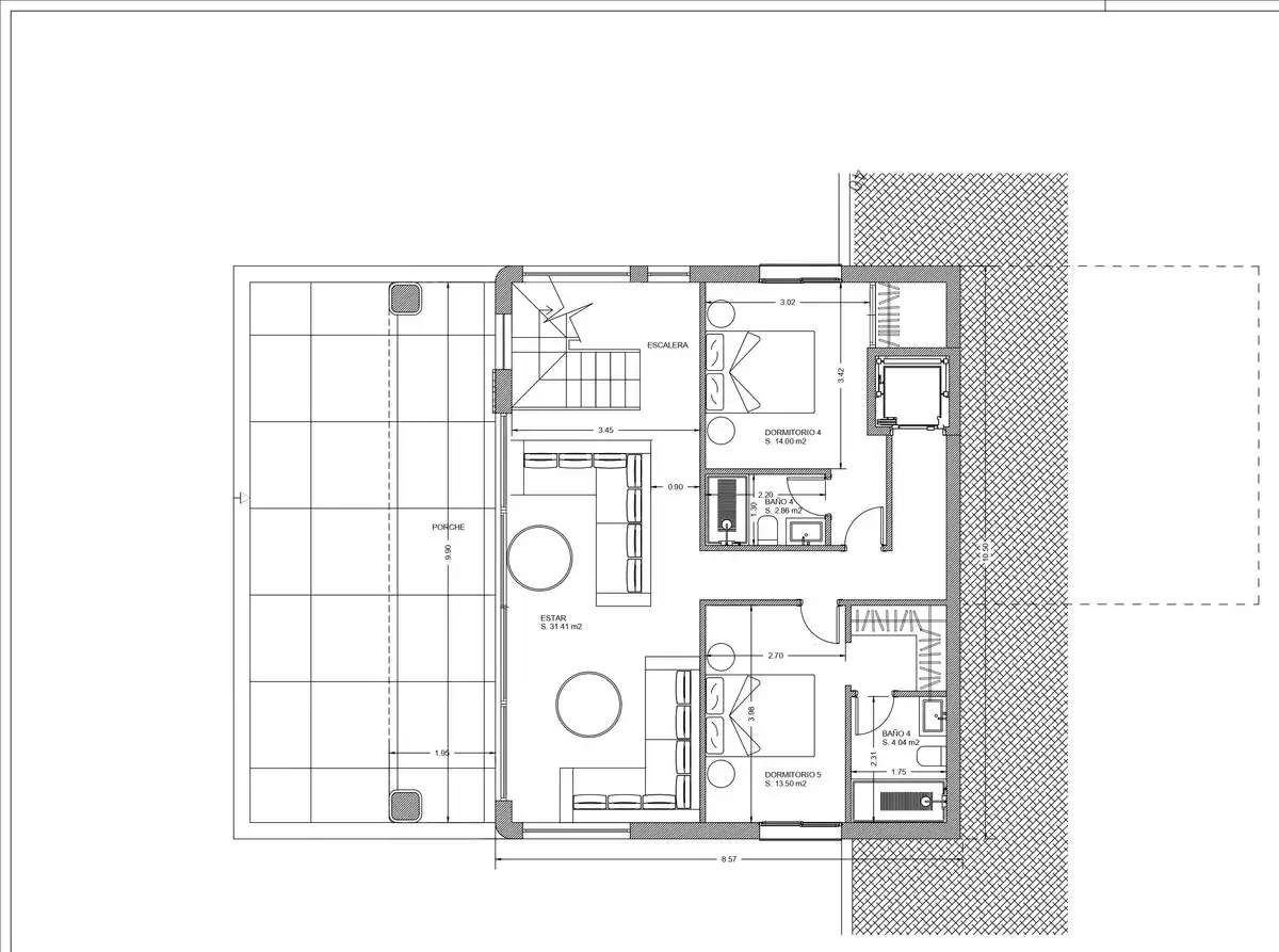 Detached house with pool for sale in Centro, imagen 6