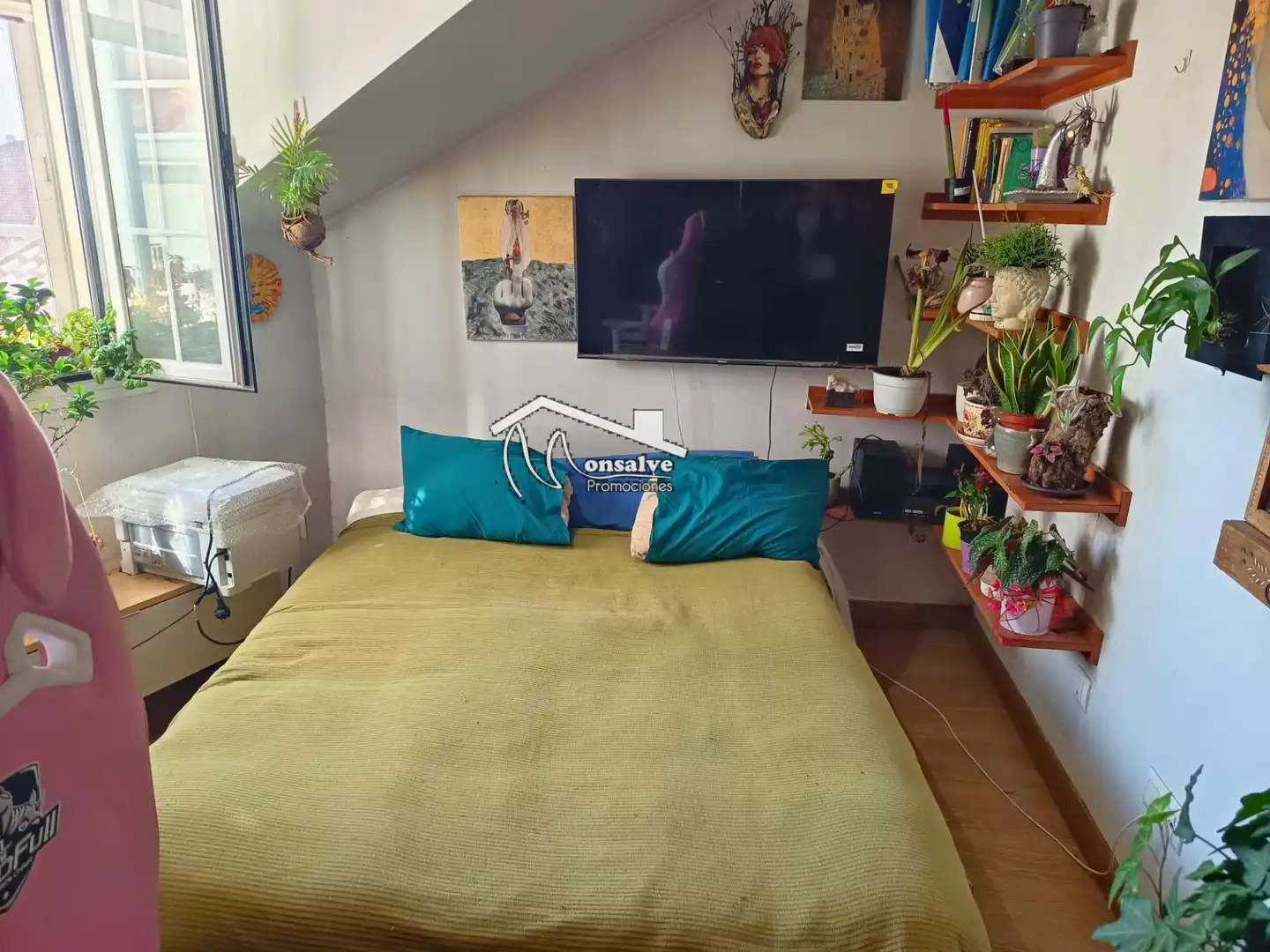 Habitación de Estudio de alquiler con opción a compra en Yeles con Aire acondicionado, Calefacción y Amueblado