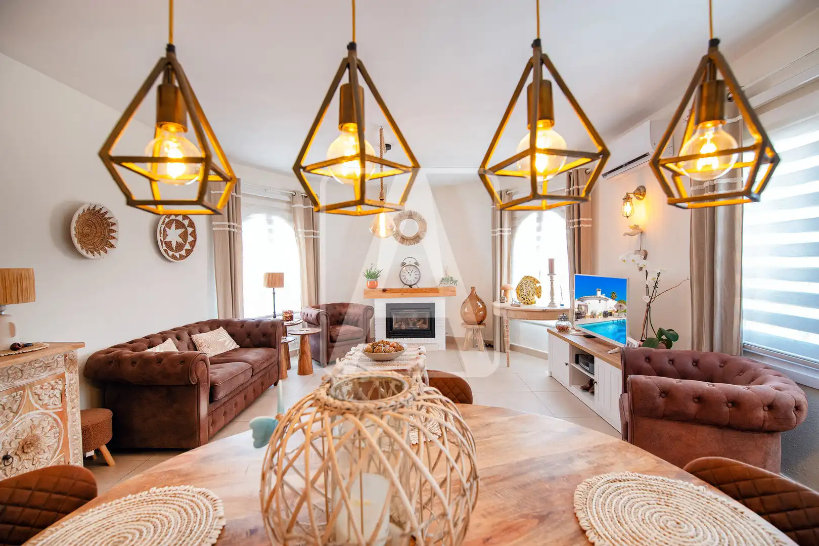Living room of Houses for sale in Benissa  with Air Conditioner, Heating and Private garden