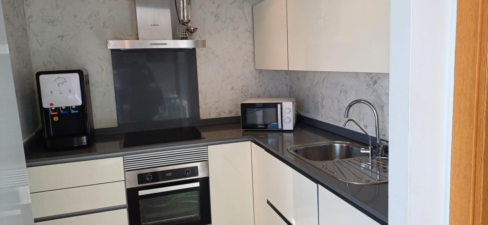 Kitchen of Flat for sale in  Palma de Mallorca  with Air Conditioner, Heating and Parquet flooring