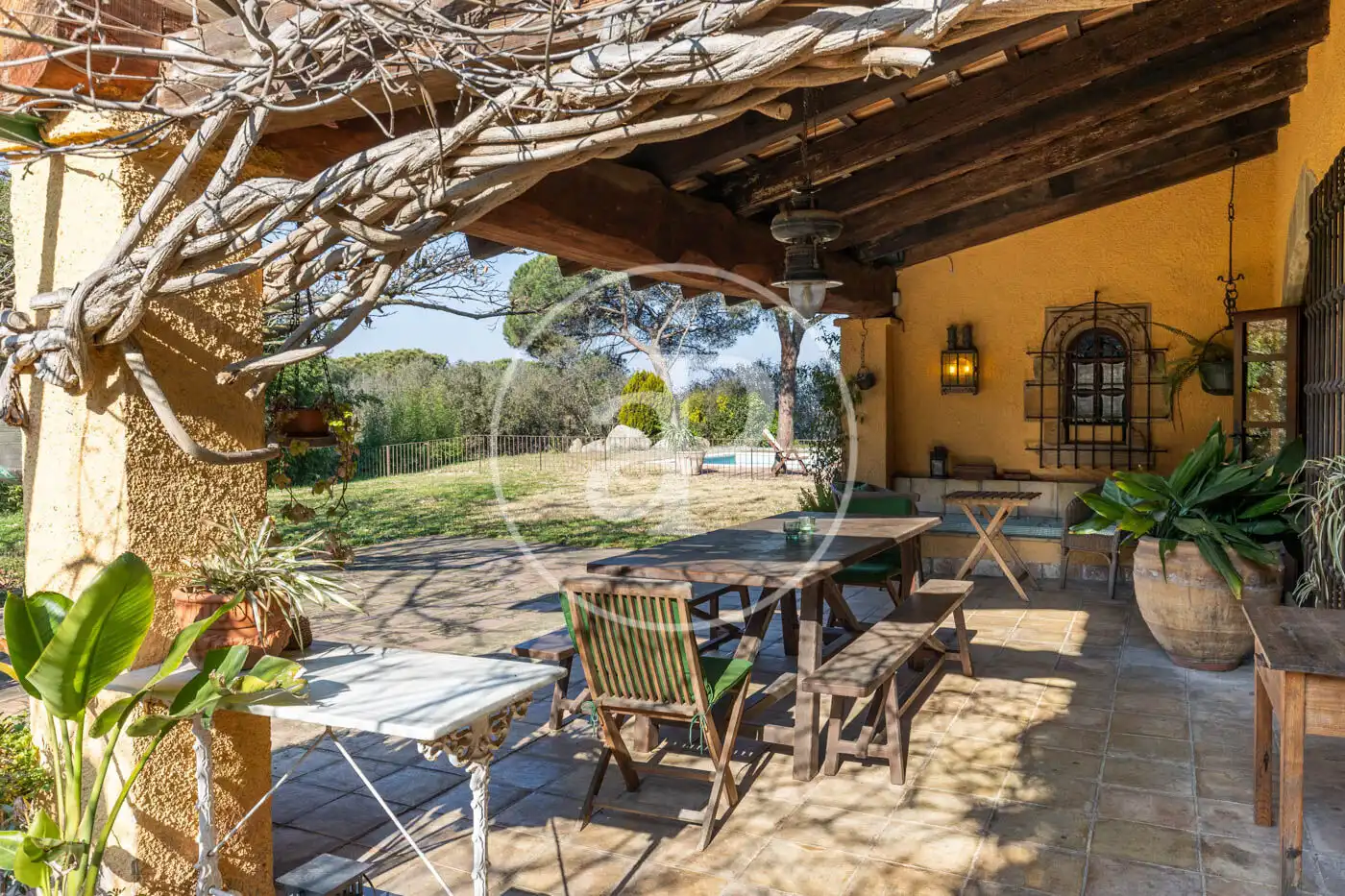 Jardín de Casa o chalet en venta en Vilanova del Vallès con Calefacción, Jardín privado y Terraza