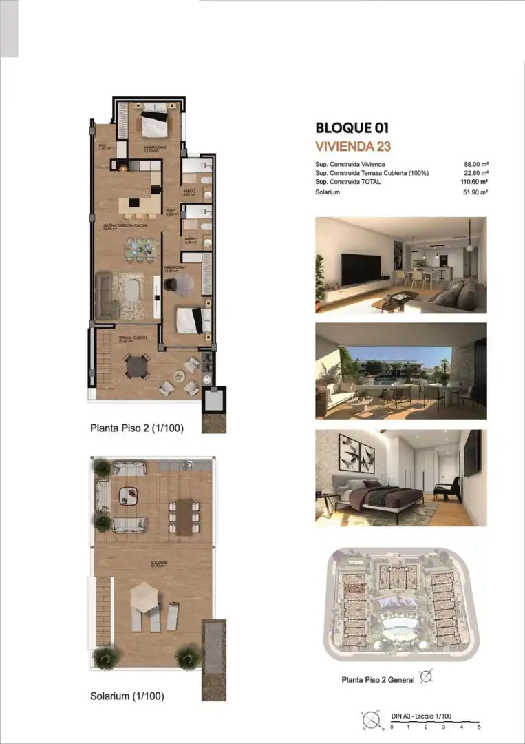 Apartament amb piscina en venda a Monforte del Cid, imagen 4