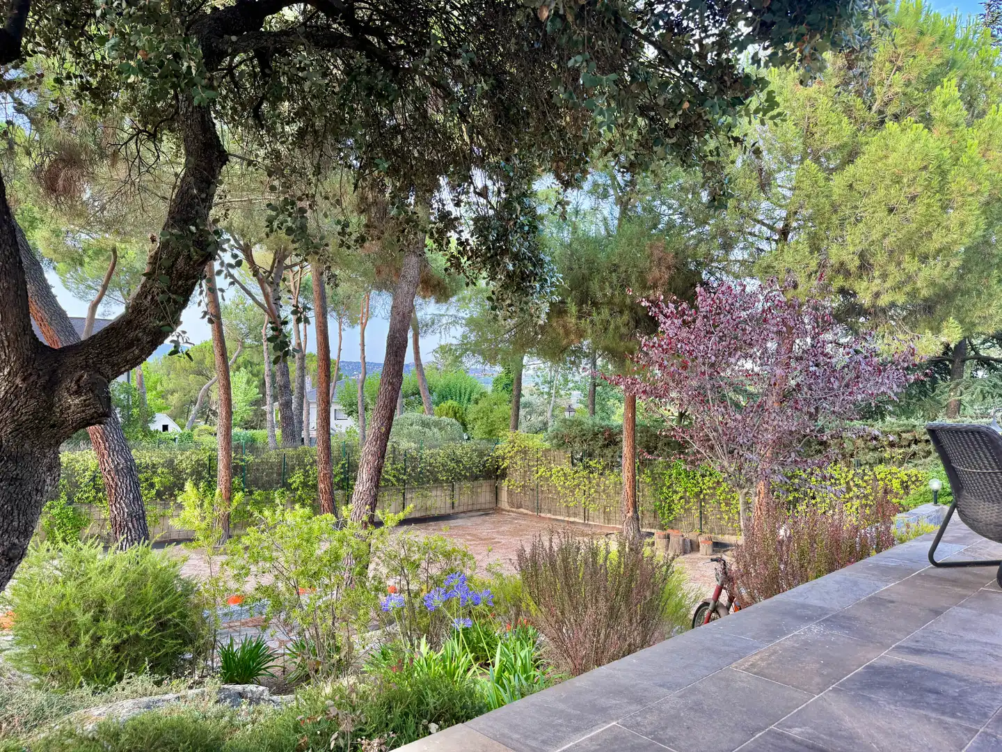 Jardín de Casa o chalet en venta en Galapagar con Aire acondicionado, Calefacción y Jardín privado