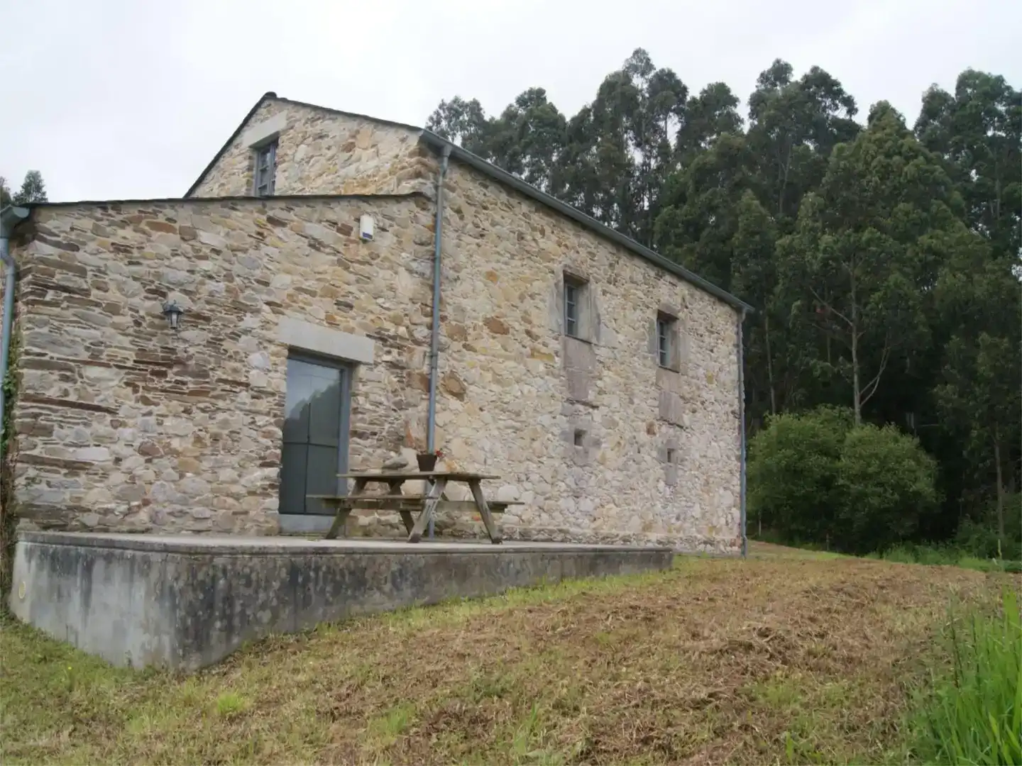 Vista exterior de Casa o xalet en venda en Foz amb Piscina