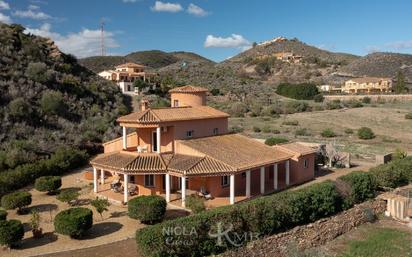 Vista exterior de Casa o xalet en venda en Los Gallardos amb Aire condicionat, Jardí privat i Terrassa