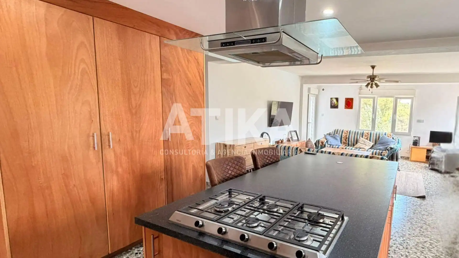 Cocina de Casa o chalet en venta en Bocairent con Calefacción, Jardín privado y Terraza