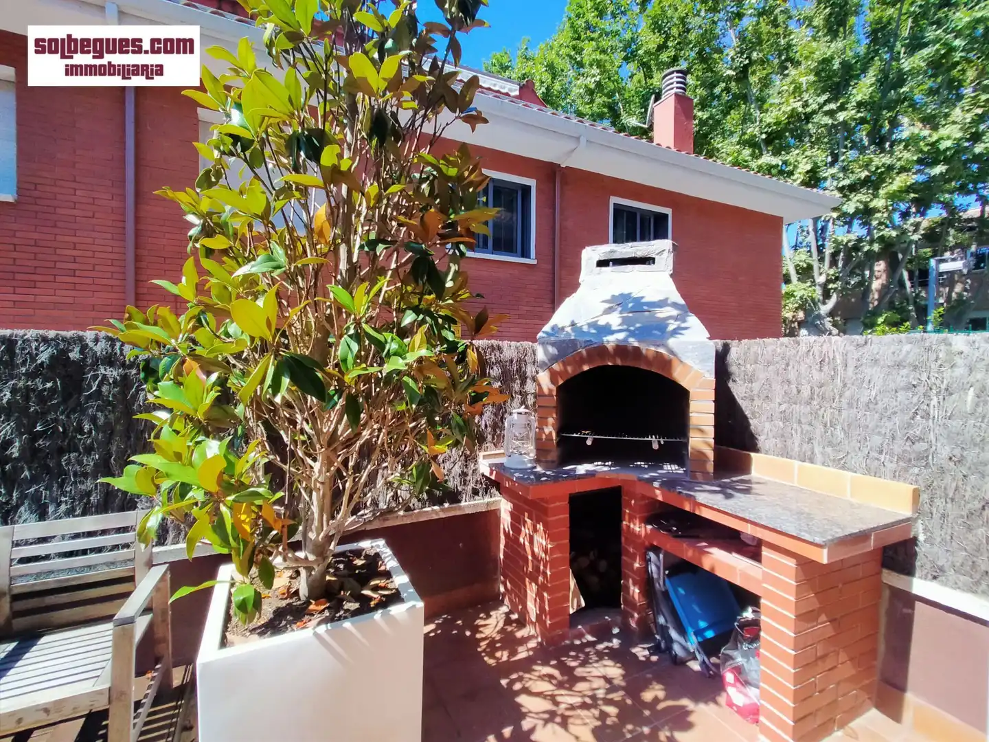 Jardín de Casa adosada en venta en Begues con Calefacción, Jardín privado y Terraza