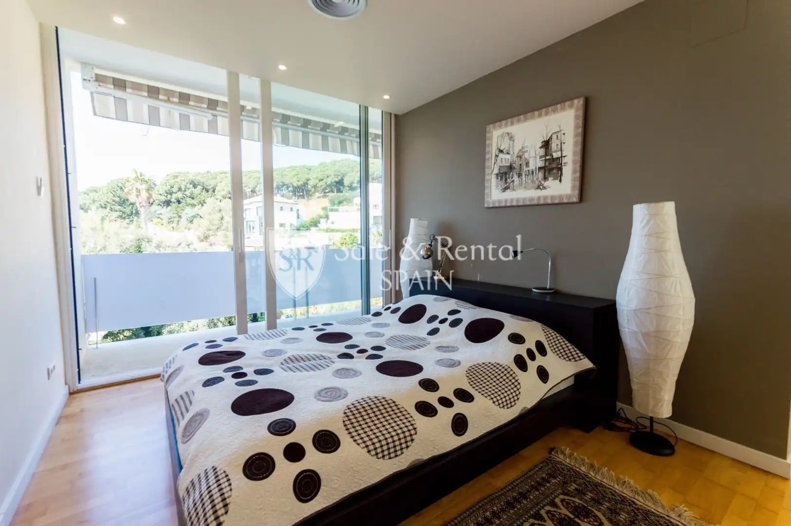 Dormitori de Casa o xalet en venda en Lloret de Mar amb Aire condicionat, Jardí privat i Terrassa