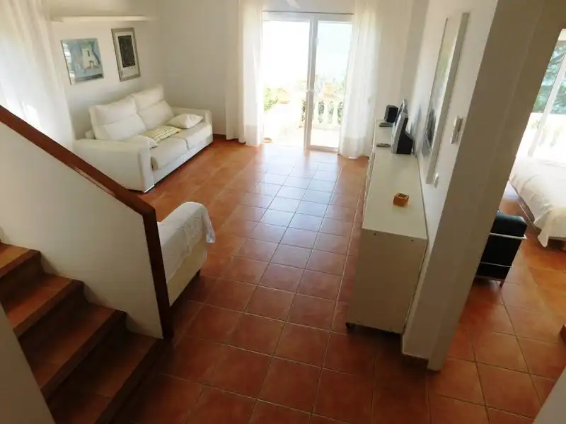 Wohnzimmer von Haus oder Chalet zum Verkauf in Roses mit Klimaanlage, Privatgarten und Terrasse