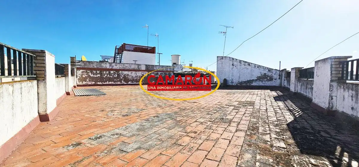 Vista exterior de Casa adosada en venta en Coria del Río