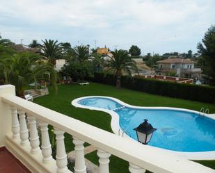 Swimming pool of Duplex for sale in Dénia  with Air Conditioner, Private garden and Terrace