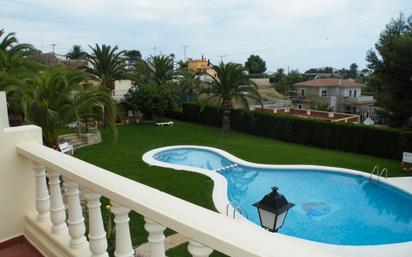 Swimming pool of Duplex for sale in Dénia  with Air Conditioner, Private garden and Terrace