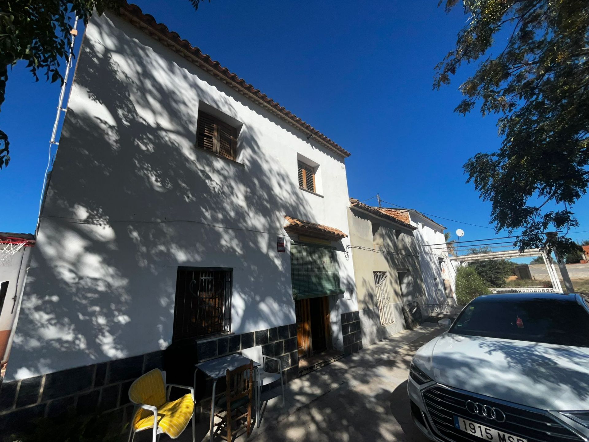 Vista exterior de Finca rústica en venda en Alzira amb Aire condicionat, Calefacció i Jardí privat