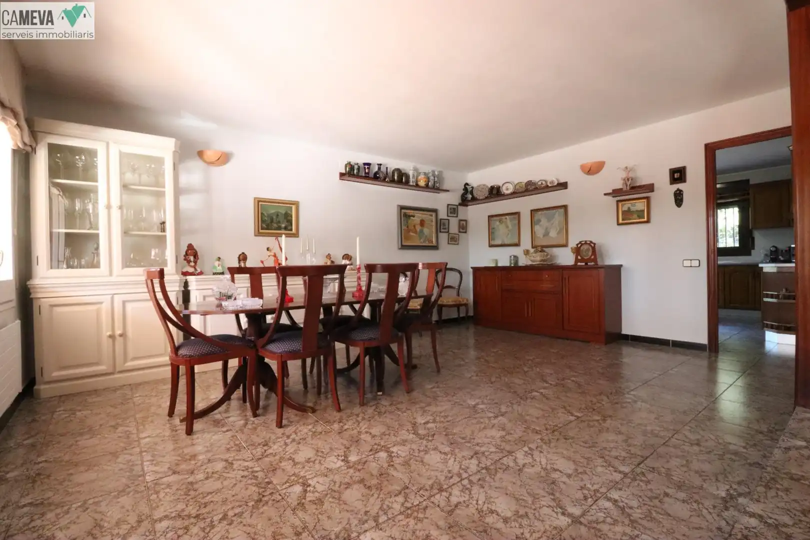 Dining room of Houses for sale in Terrassa  with Heating, Private garden and Terrace