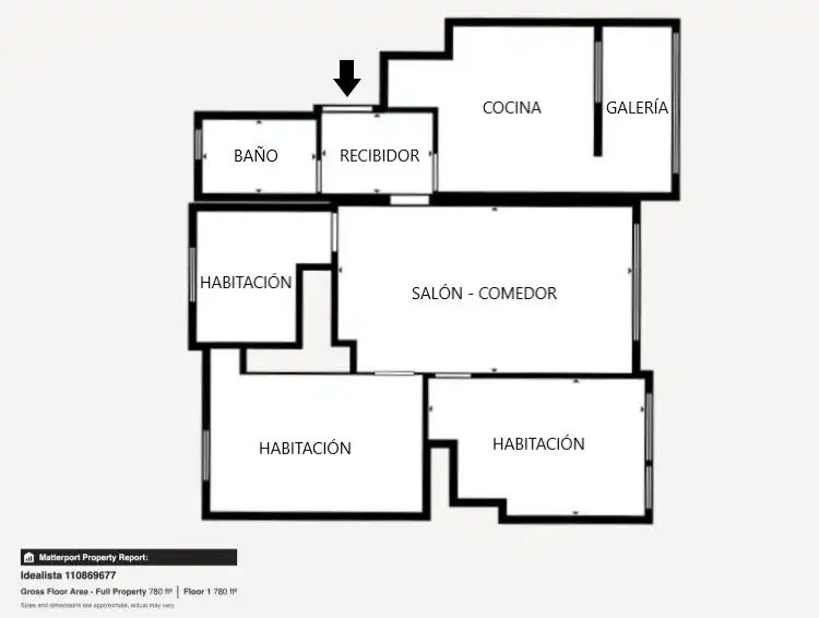 Flat for sale in Terrassa  with Air Conditioner and Heating