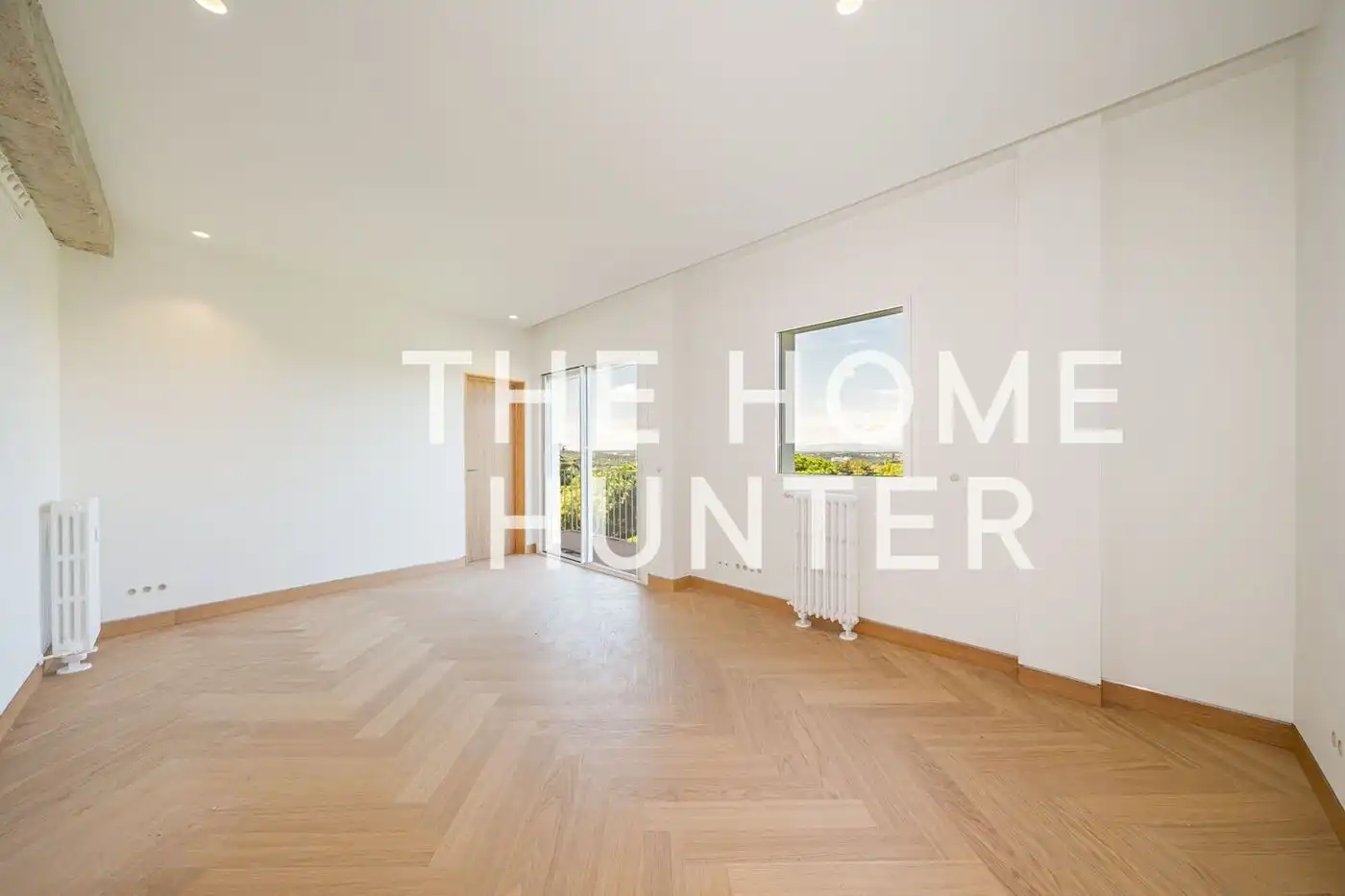 Wohnzimmer von Wohnung zur Miete in Madrid mit Klimaanlage, Heizung und Terrasse