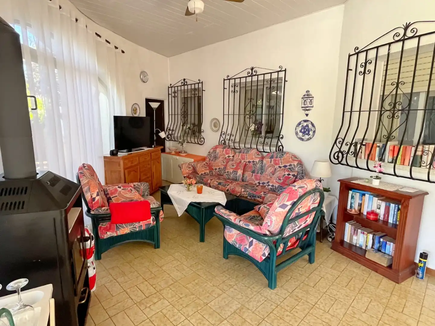 Living room of Houses for sale in Els Poblets  with Heating, Terrace and Storage room