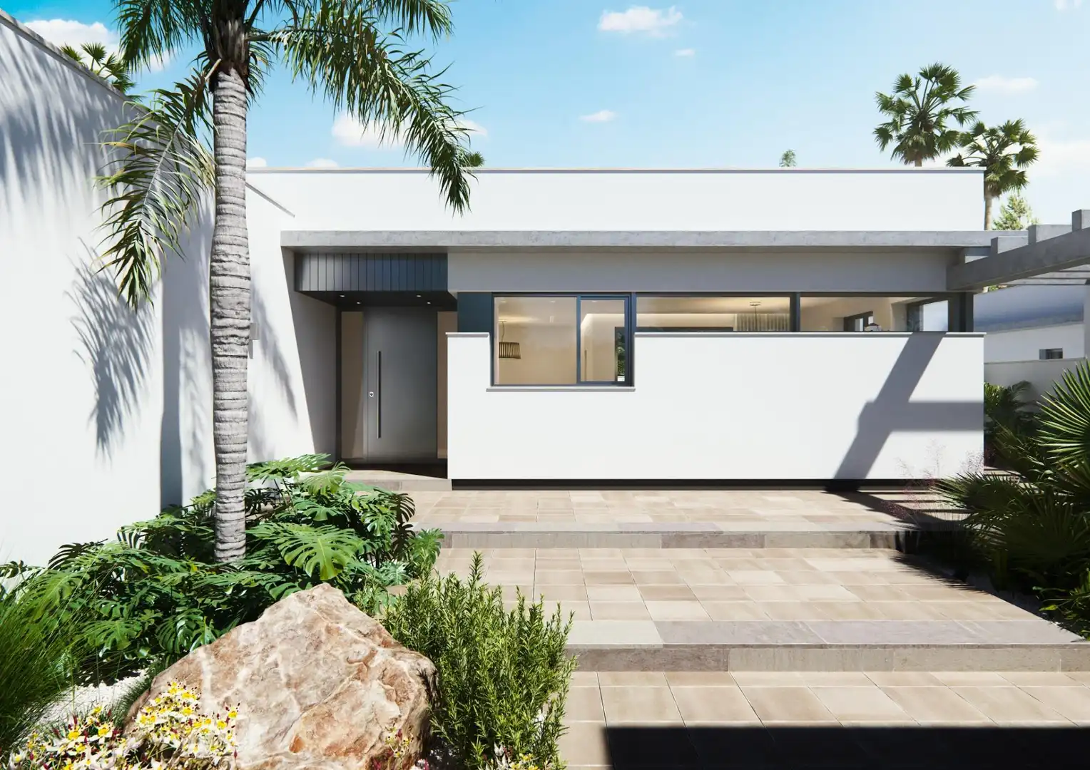 Vista exterior de Casa o chalet en venta en San Javier con Aire acondicionado, Calefacción y Jardín privado