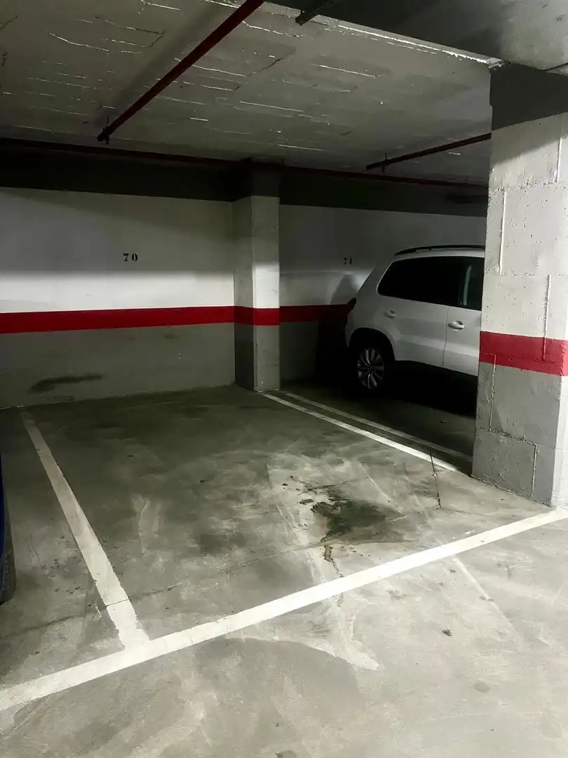 Parking of Flat for sale in Málaga  with Private garden, Storage room and Community pool