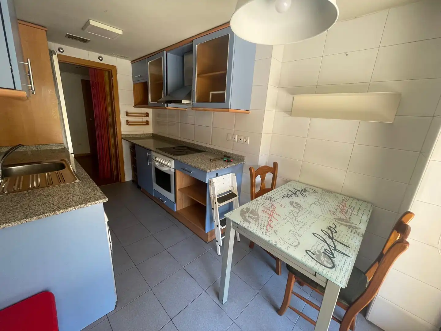 Cocina de Piso de alquiler en Zaragoza con Aire acondicionado, Calefacción y Parquet