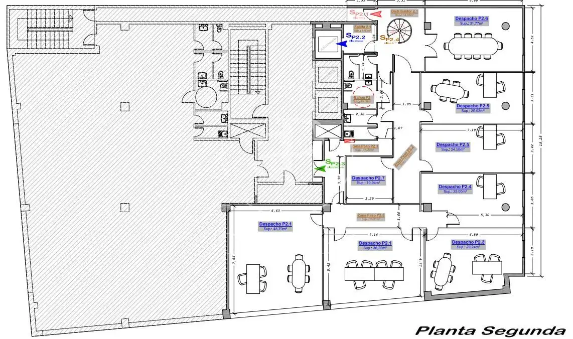 Office space with lift to rent in Carrer del Plom, imagen 78