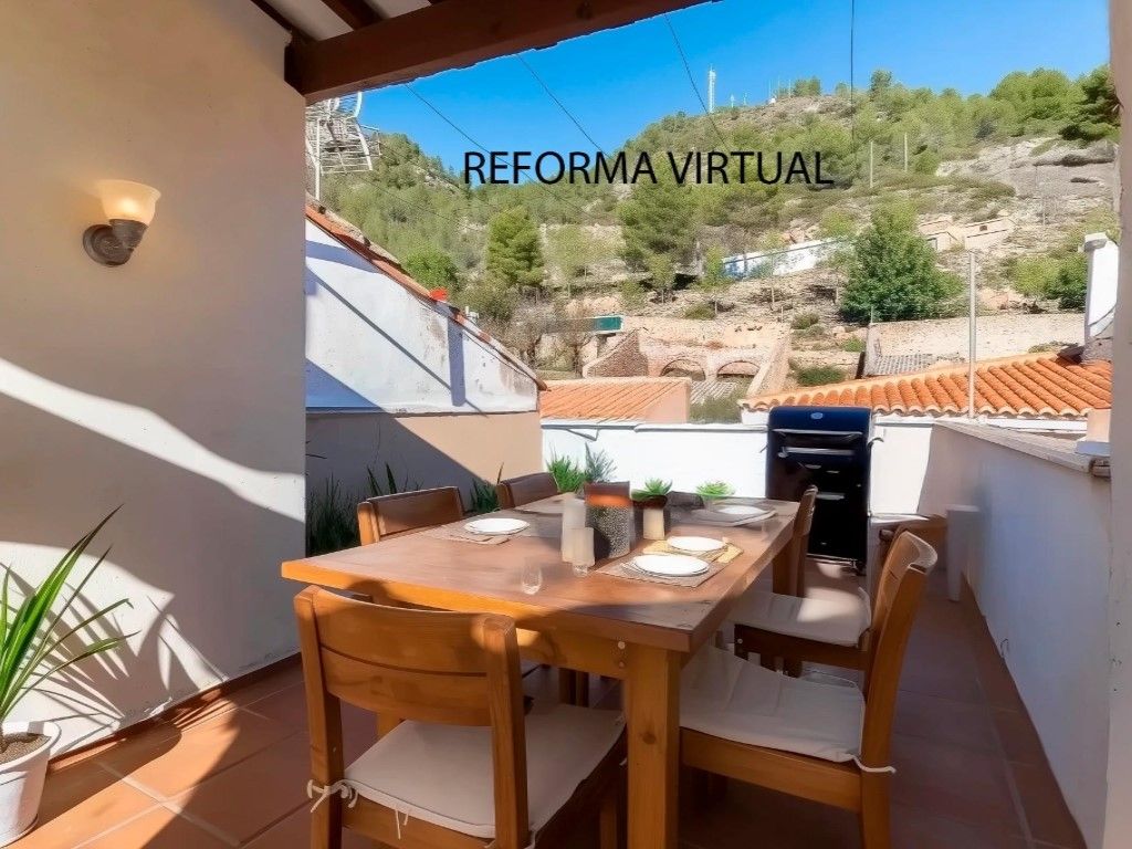 Terrassa de Casa o xalet en venda en Vall de Almonacid amb Terrassa, Traster i Balcó