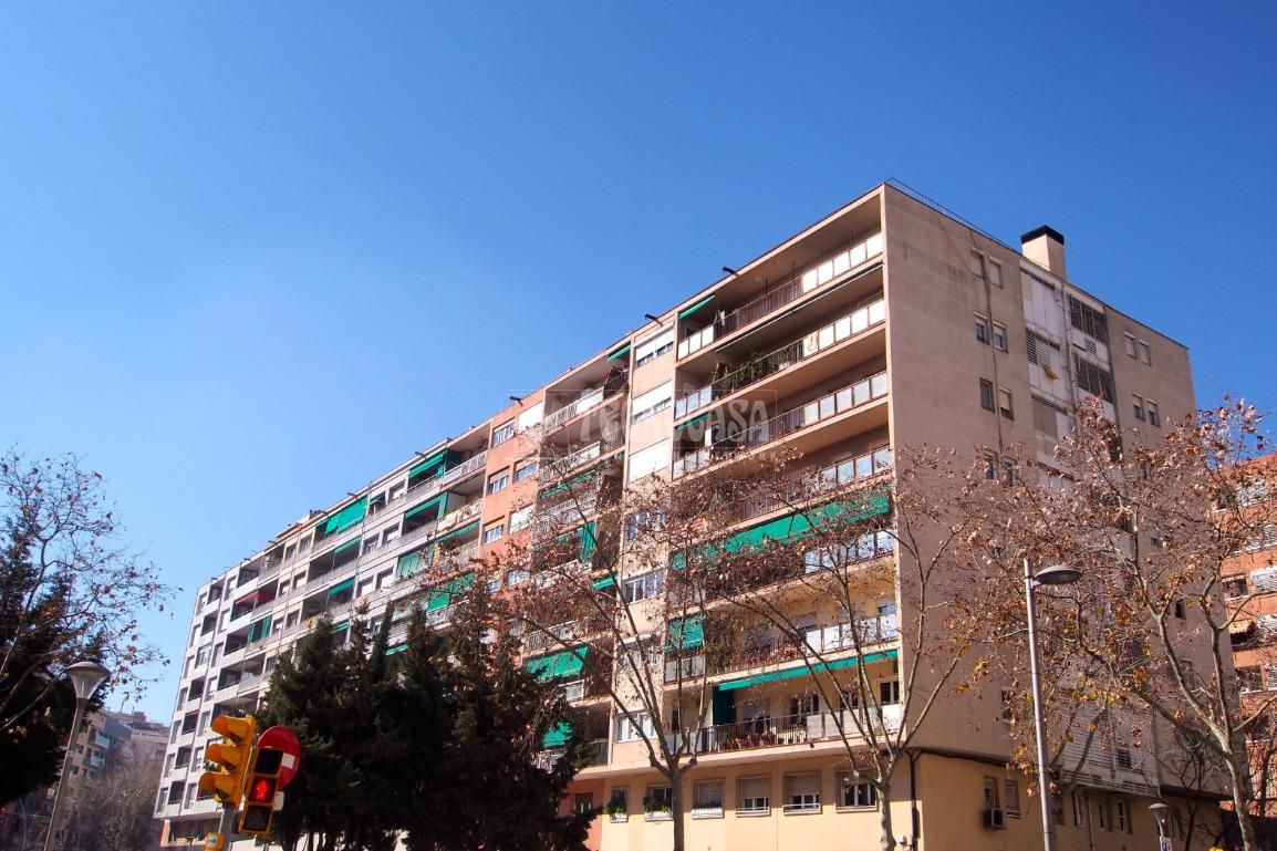 Exterior view of Flat to rent in  Barcelona Capital  with Air Conditioner, Heating and Parquet flooring