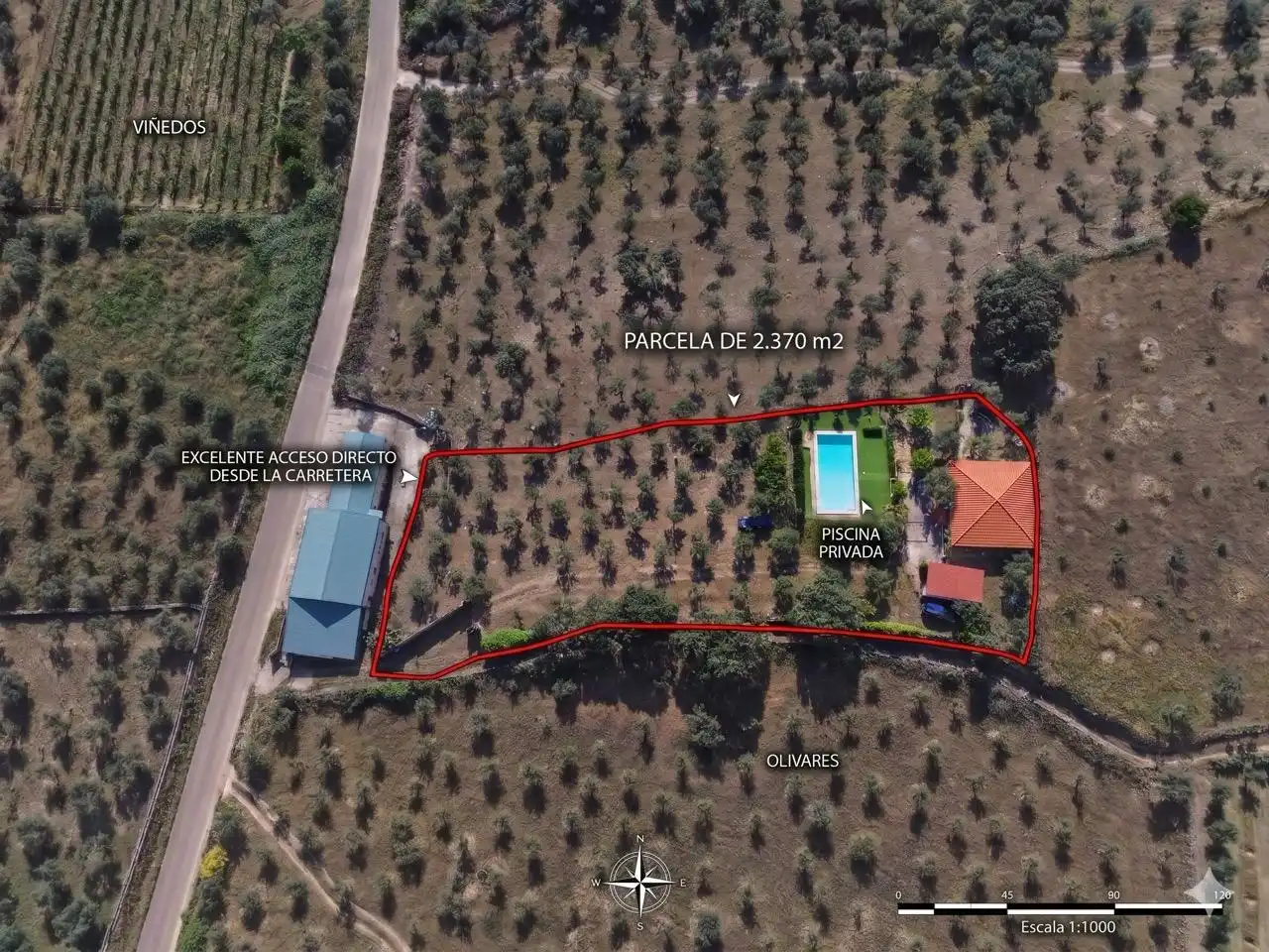 Finca rústica en venta en Mirabel con Aire acondicionado, Calefacción y Trastero