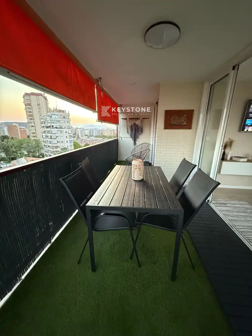 Terrassa de Pis de lloguer en Alicante / Alacant amb Aire condicionat, Calefacció i Terrassa