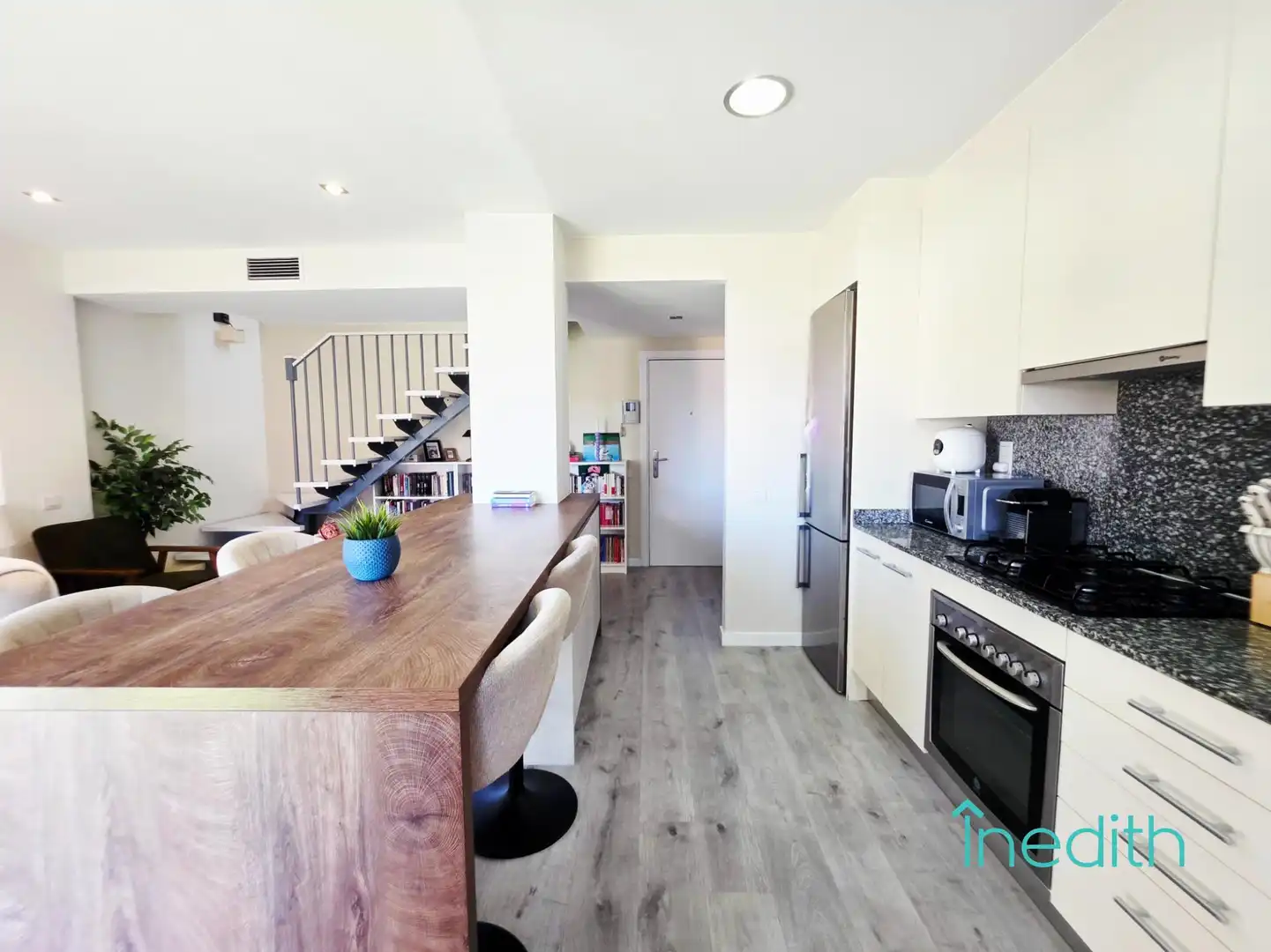 Kitchen of Flat for sale in Castelldefels  with Air Conditioner, Heating and Private garden