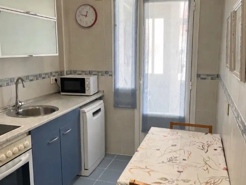 Küche von Wohnung zur Miete in Valladolid Capital mit Terrasse