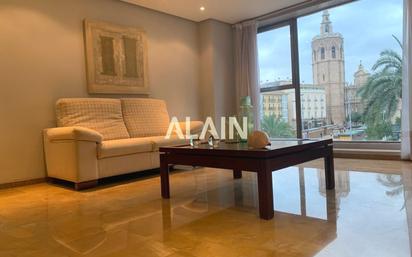 Sala d'estar de Pis en venda en  Valencia Capital amb Aire condicionat, Calefacció i Parquet