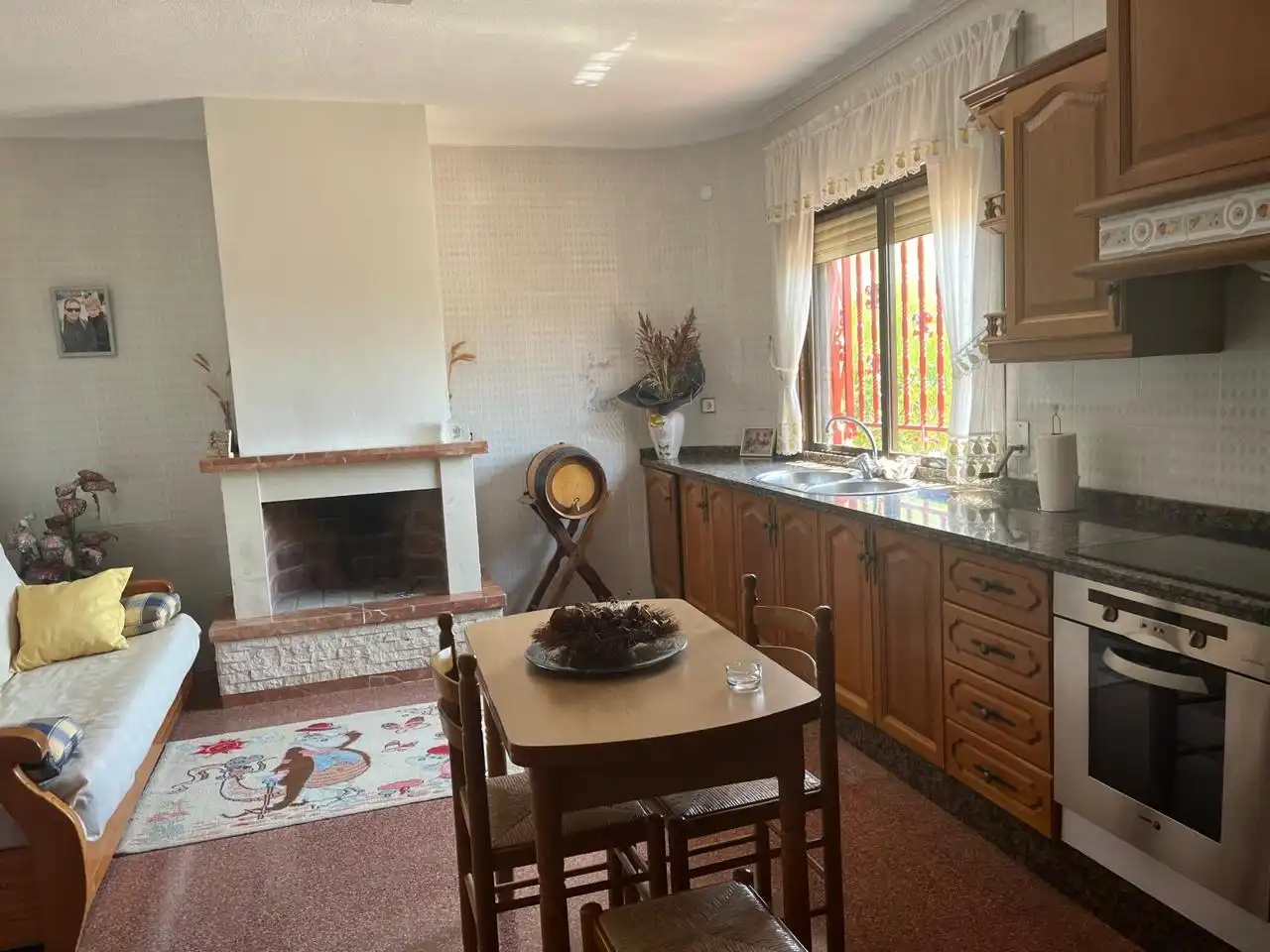 Cocina de Casa o chalet en venta en Alicante / Alacant con Aire acondicionado, Jardín privado y Terraza