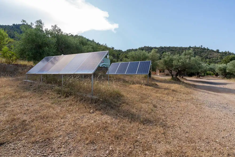 Jardín de Finca rústica en venta en Aldover con Jardín privado, Terraza y Amueblado