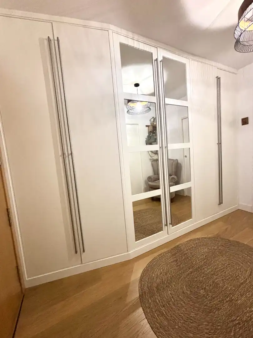 Schlafzimmer von Wohnung zum Verkauf in Plasencia mit Klimaanlage, Heizung und Parkett