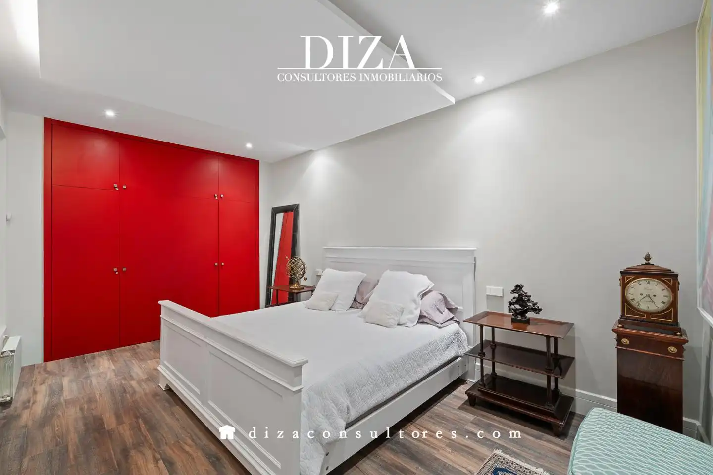 Bedroom of Ground floor for sale in Madrid  with Air Conditioner, Heating and Parquet flooring