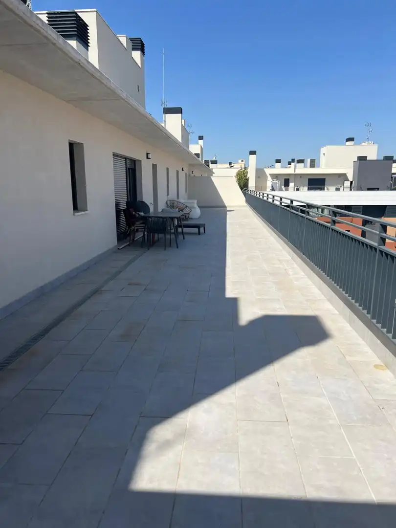 Terrace of Flat for sale in Lardero  with Heating, Private garden and Parquet flooring